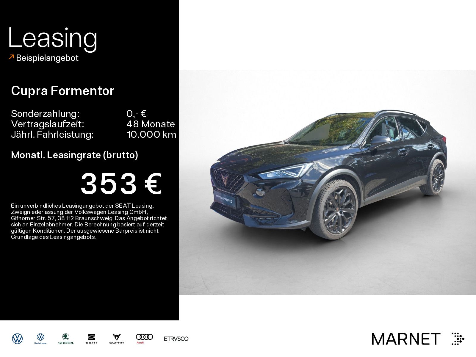 Cupra Formentor 2.0 TSI VZ Tribe Edition DSG* Navi*Pan