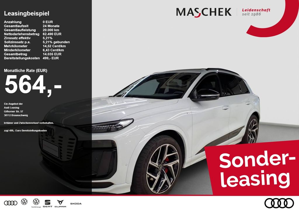 Audi Q6 e-tron S line UPE99 0.25% Matrix B&O Sportsit