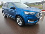 Ford Edge 2,0 Bi-Turbo 4x4 TITANIUM VOLL TÜV TAUSCH  - blaue Ford Edge
