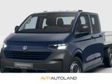 Volkswagen T7 Transporter DOKA Pritsche LR lang TDI | AHK - blaue Volkswagen T7 Transporter