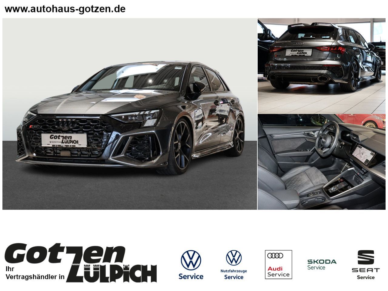 Fahrzeugabbildung Audi RS3 Sportback 2.5 TFSI Matrix LED Bluetooth Navi