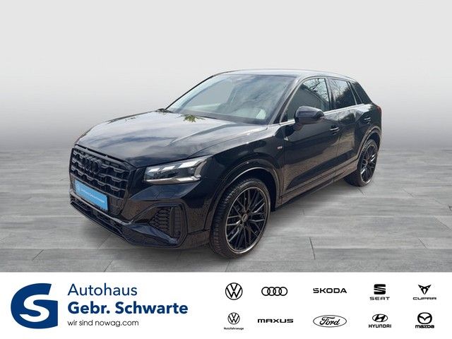 Audi Q2 30 TFSI S line Matrix Optik schwarz Navi