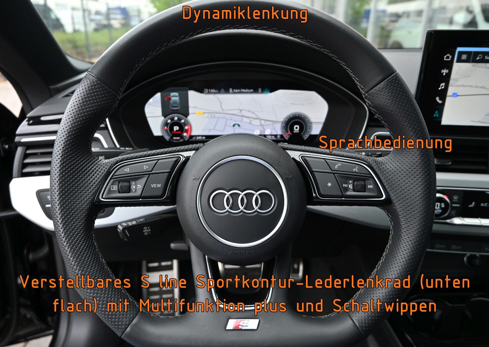 Fahrzeugabbildung Audi A5 Sportback 40 TDI qu S LINE °HUD°MEMO°360°PANO
