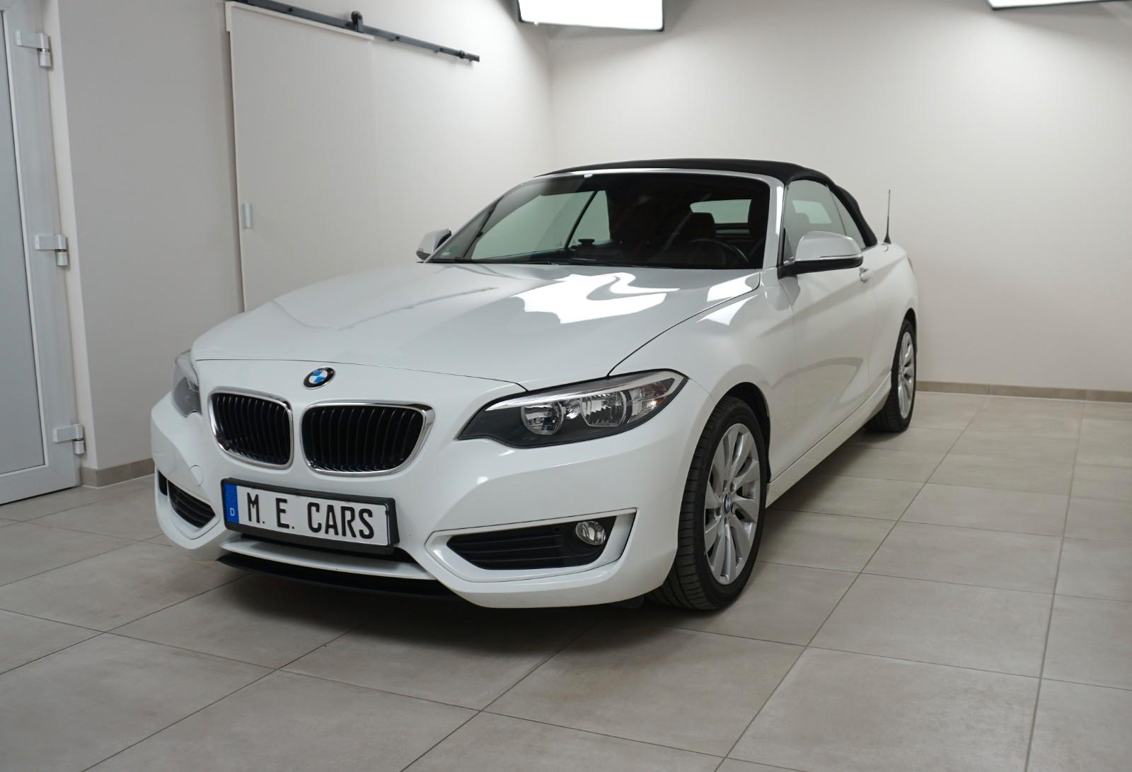 BMW 220 i Cabrio ERST 39000km