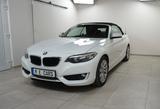 BMW 220 i Cabrio ERST 39000km - BMW: Weiß, 3er
