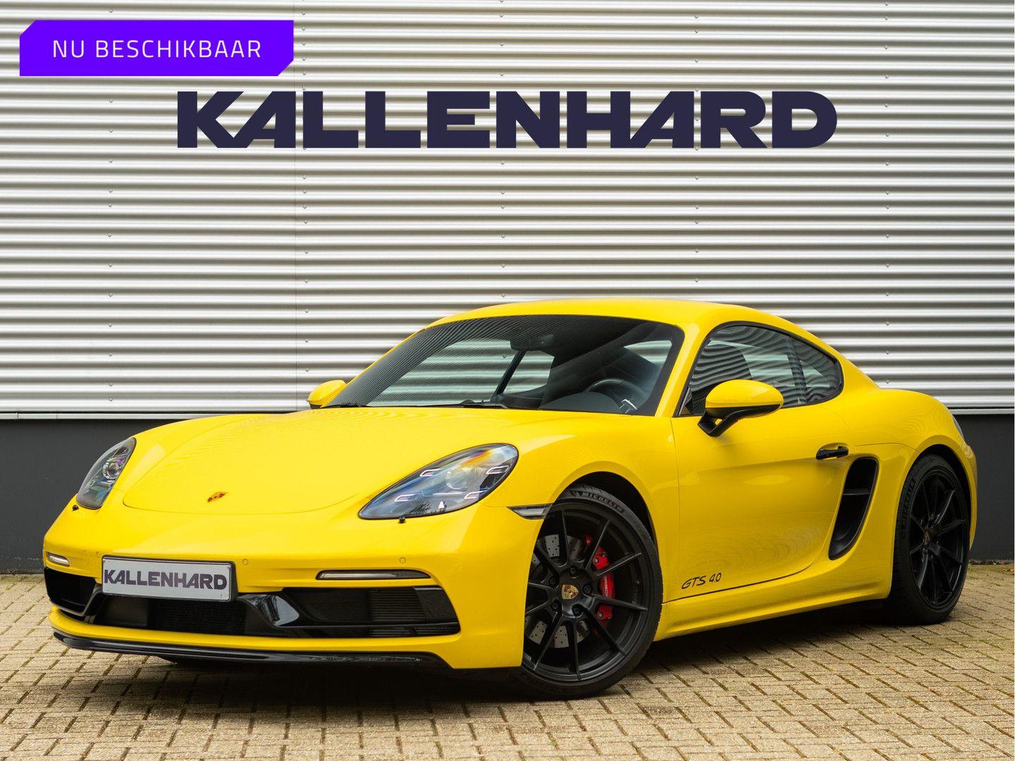 Porsche Boxster 718 Cayman GTS 4.0 – PDK – PASM – 18-Wegstoelen