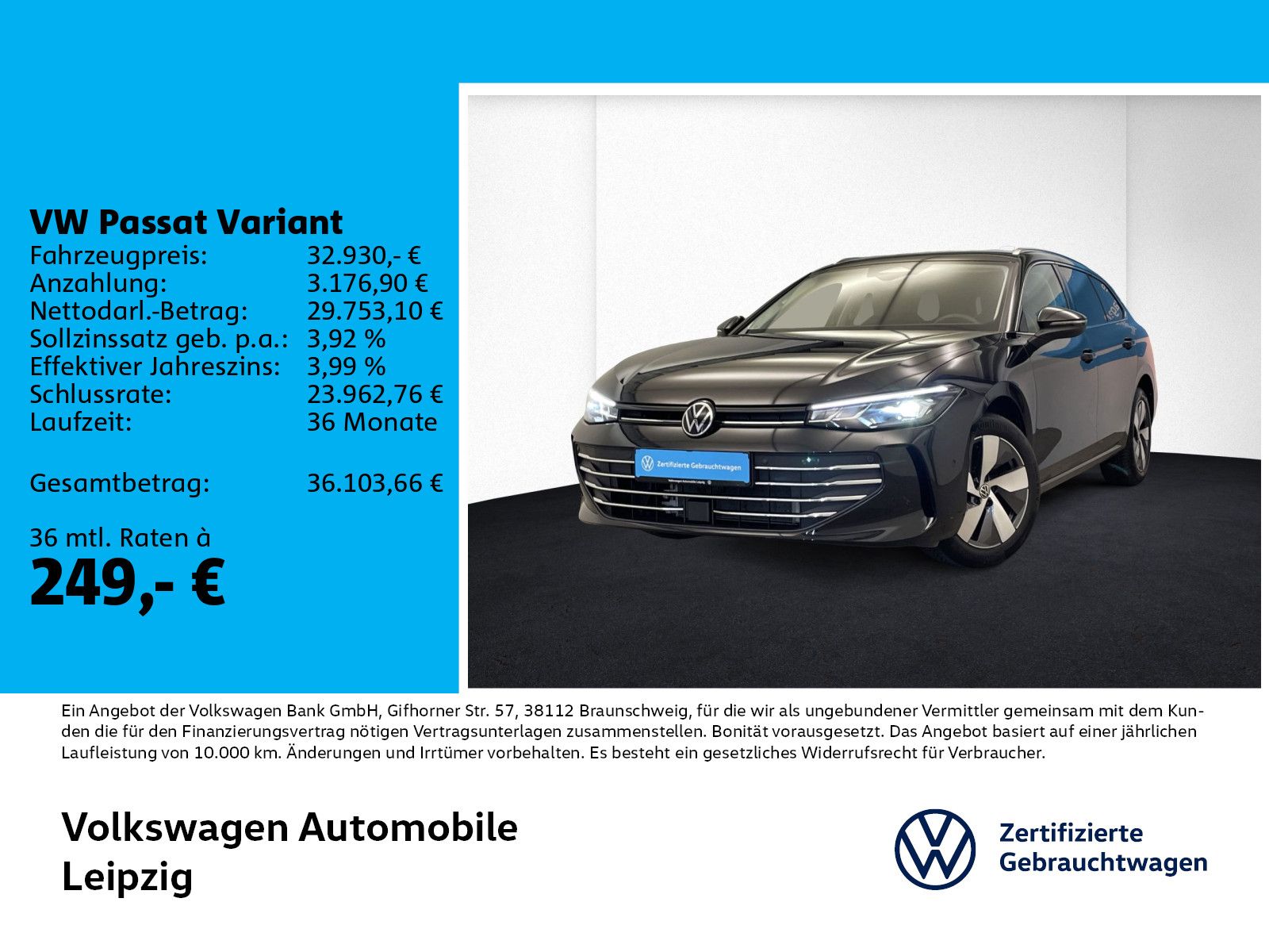 Volkswagen Passat Business 1.5 eTSI DSG Navi ACC LED foto 1