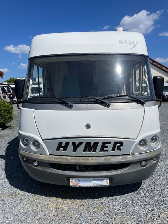HYMER / ERIBA / HYMERCAR, B504 Hubbett/Heckbett/WR/Sat/Solar