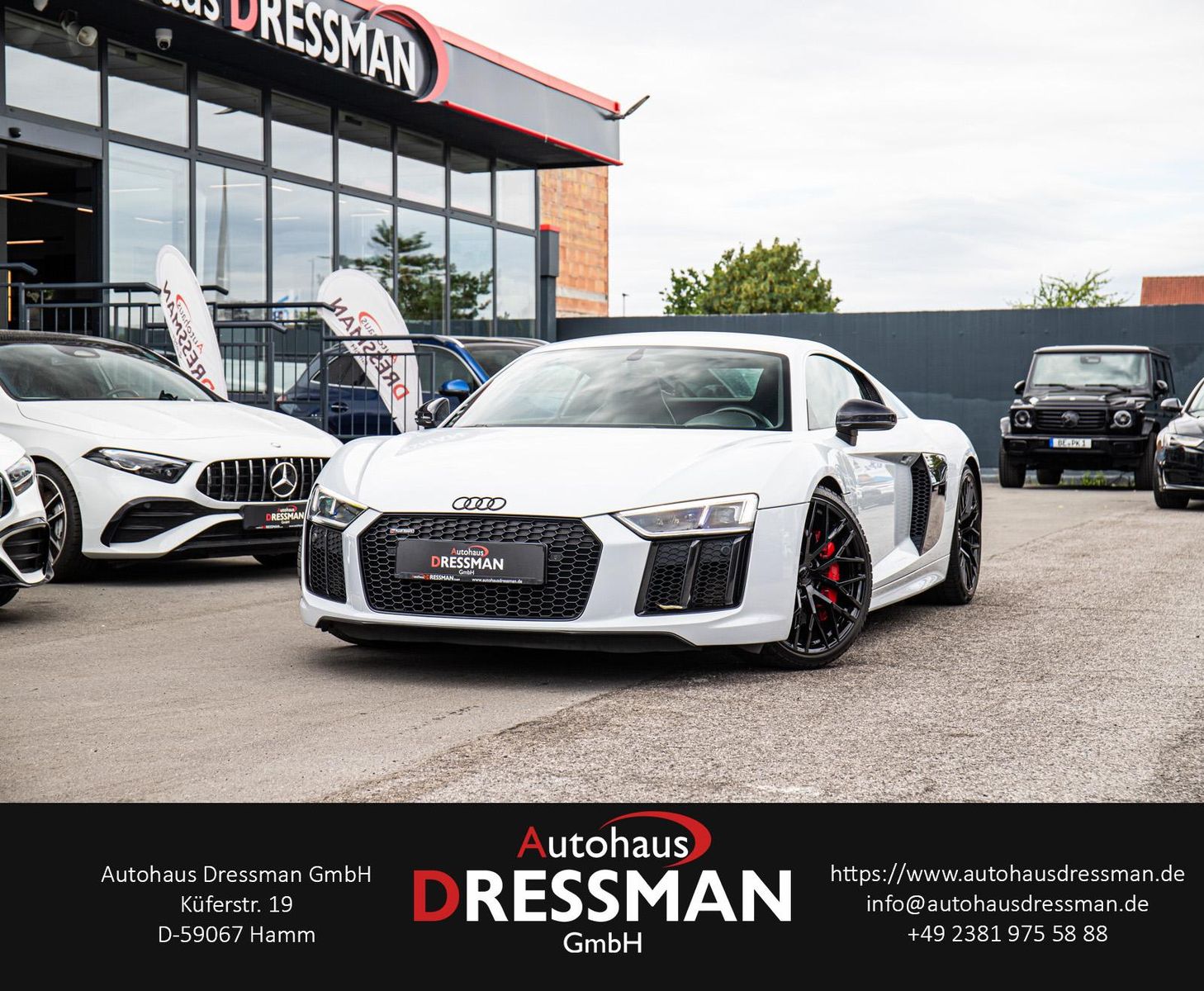 AUDI R8 Coupe quattro MAGNETIC LASER B&amp;O SUZUKAGRAU