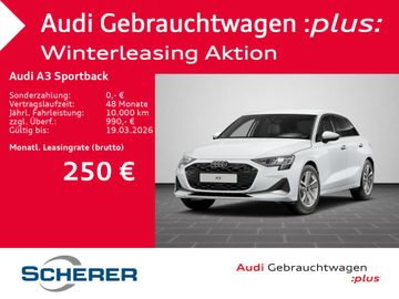 Audi Leasingangebot: Audi A3 Sportback advanced 35 TFSI KAMERA ACC VIRTUAL