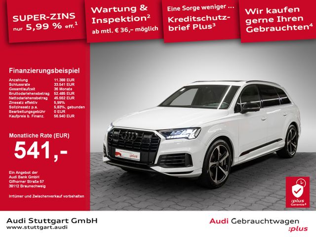 Audi Q7 55 TFSI e quattro S line Matrix AIR Pano AHK