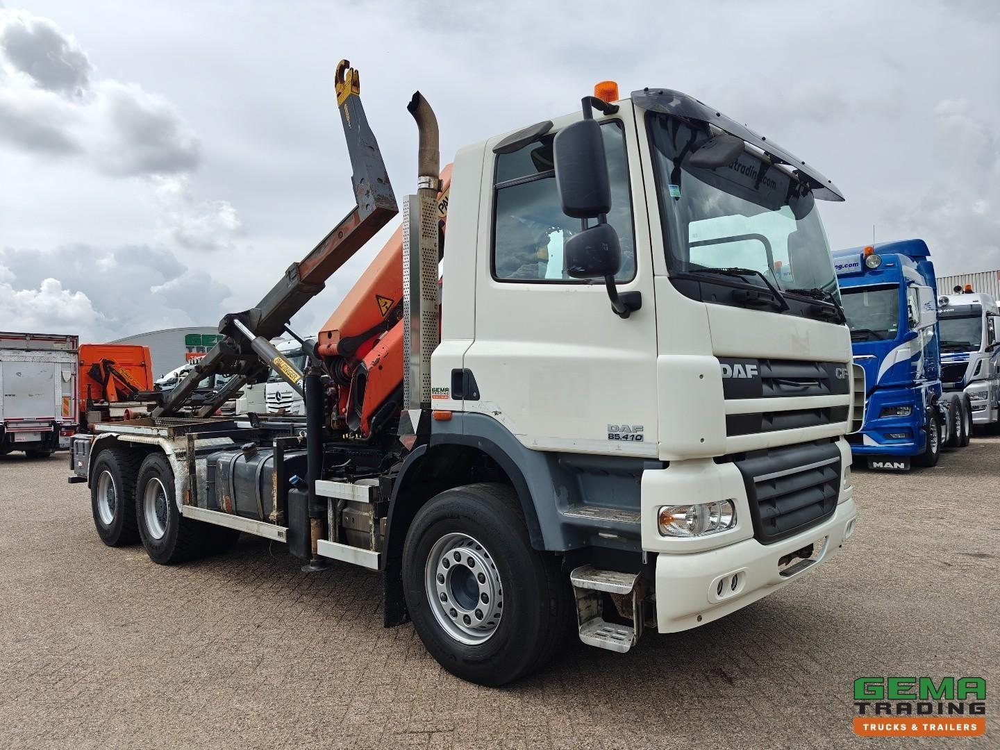 DAF CF 85.410 6x4 DagCab Euro5 - Palfinger Hakenarms