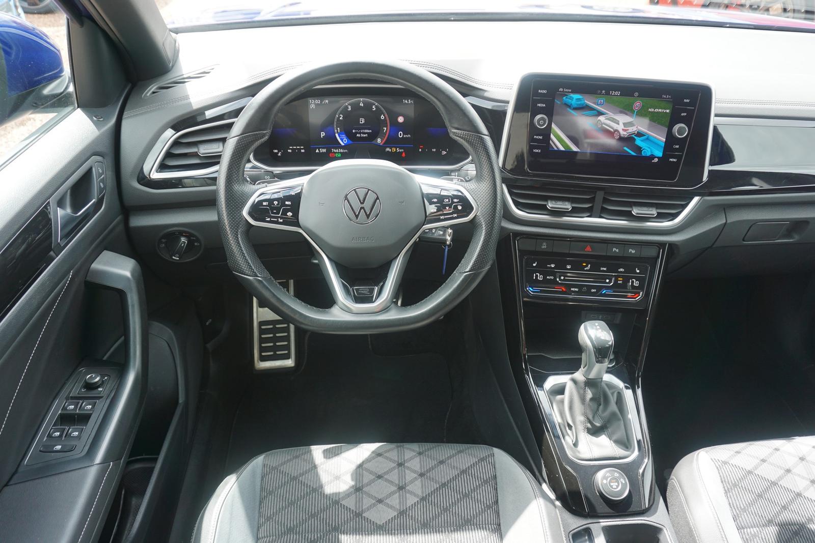 Volkswagen T-Roc 2.0 R-Line 4Motion LED Navi ACC AHK Kamera, миниатюра 10