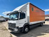 Mercedes-Benz Atego 1523 L, Seitentür, Schiebeplanen - Mercedes-Benz 1523