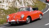 Porsche 356 Cabrio C - rote Porsche 356