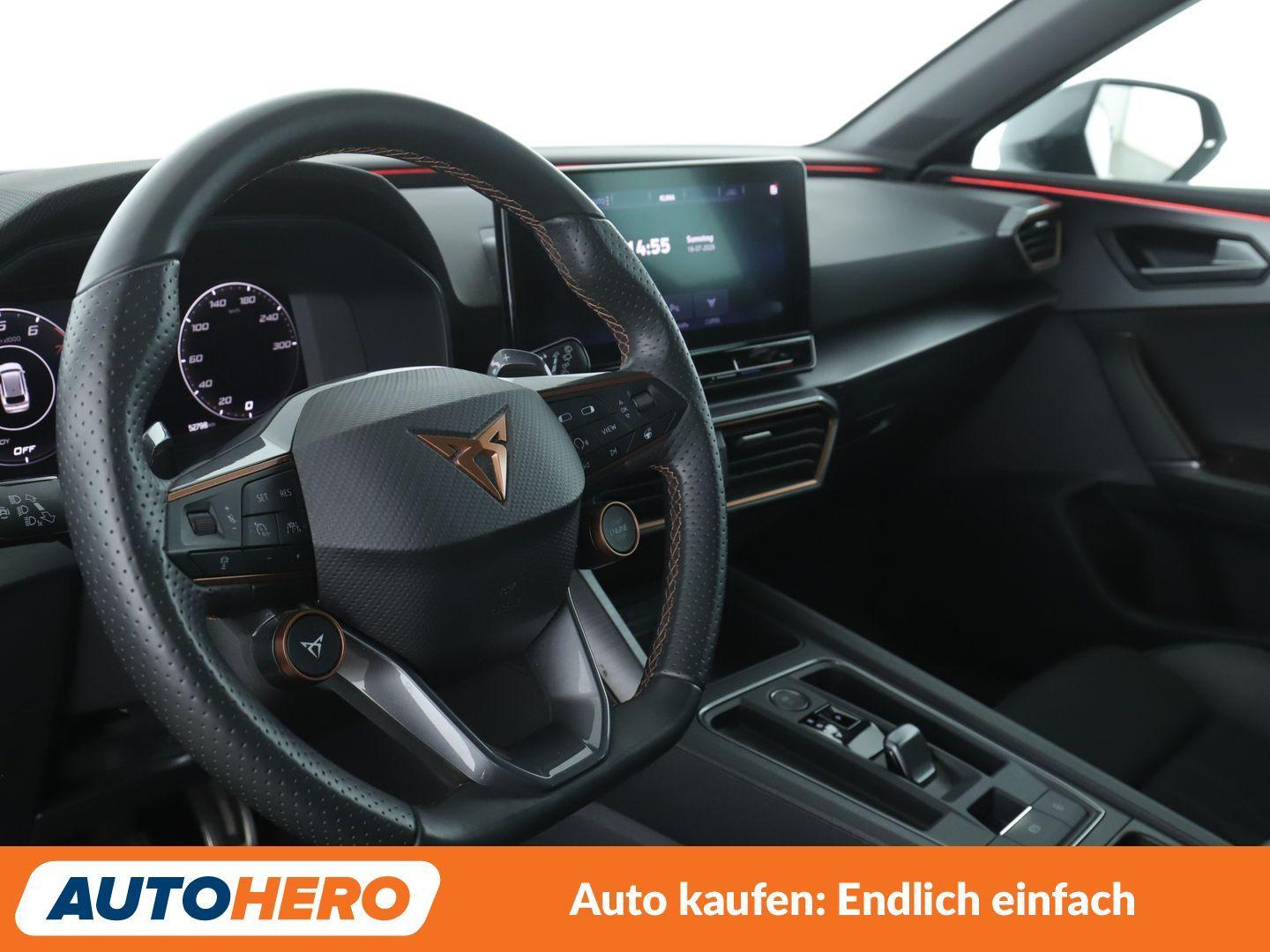 Cupra Leon 2.0 TSI VZ 4Drive Aut.*NAVI*LED*ACC*KLIMA*, миниатюра 10
