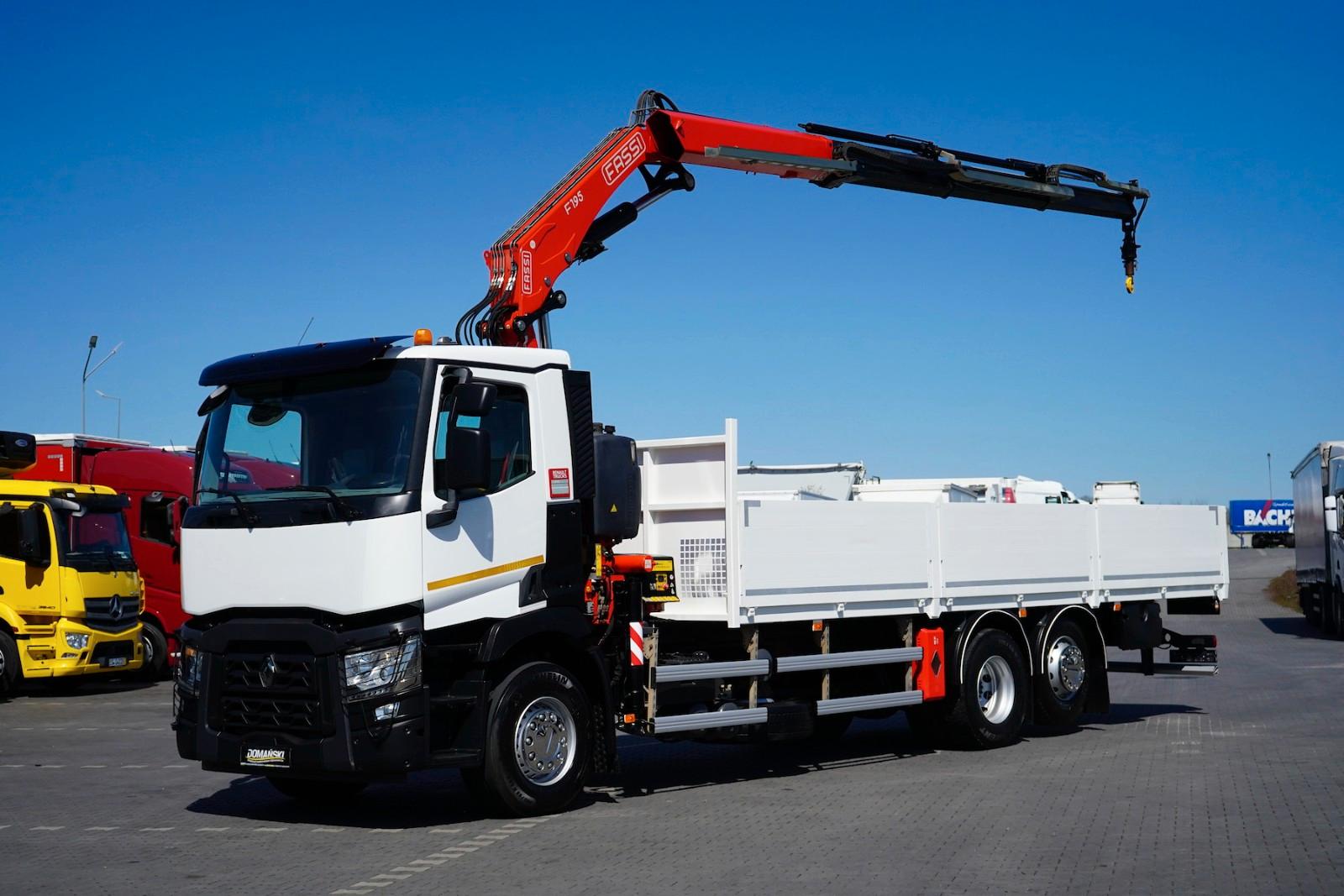 Renault C 430 / 6 X 2 / E 6 / SKRZYNIOWY + HDS / FASSI F
