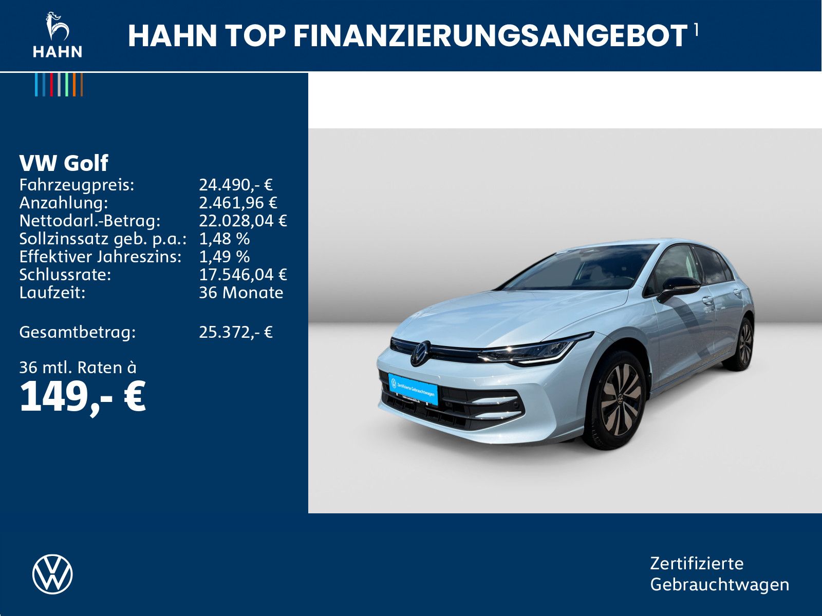 Volkswagen Golf 1.5TSI Goal Navi Cam LED ACC Park Sitzh App foto 2