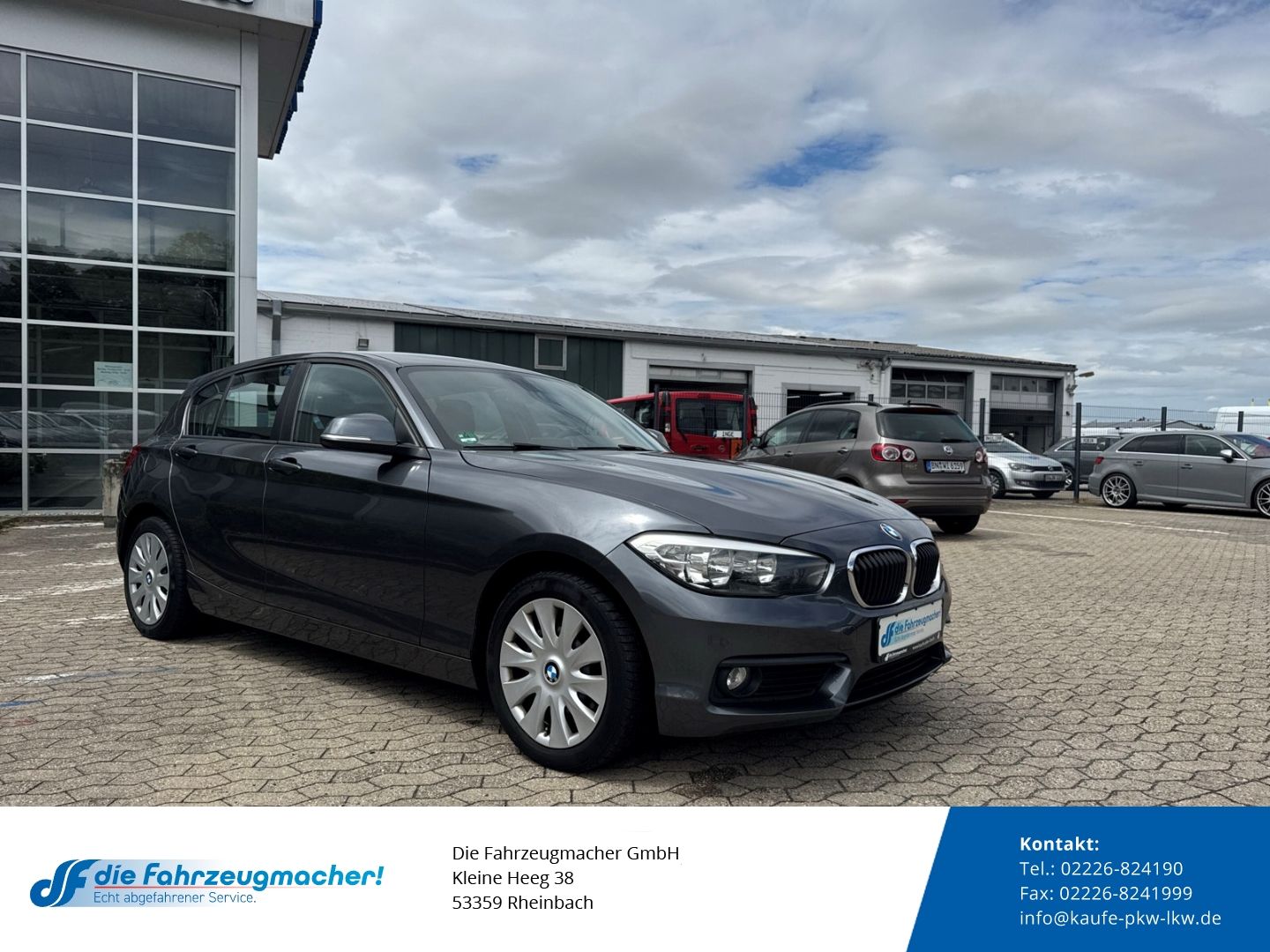 Fahrzeugabbildung BMW 116 d Advantage Navi ACC Mehrzonenklima Fahrerpr
