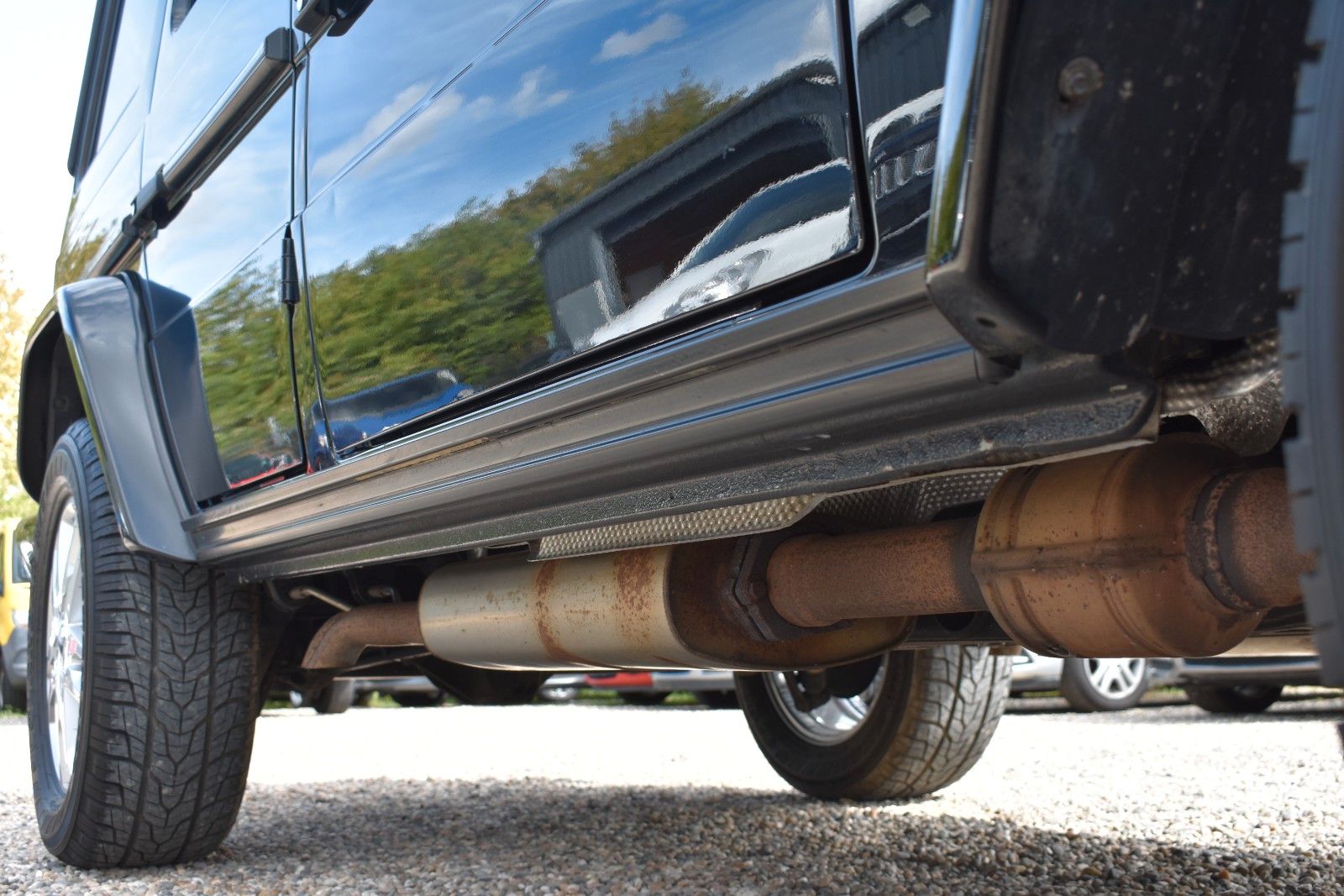 Fahrzeugabbildung Mercedes-Benz G 500 V8 1.HAND/AHK/SD/LEDER/KAMERA/TOTWINKEL