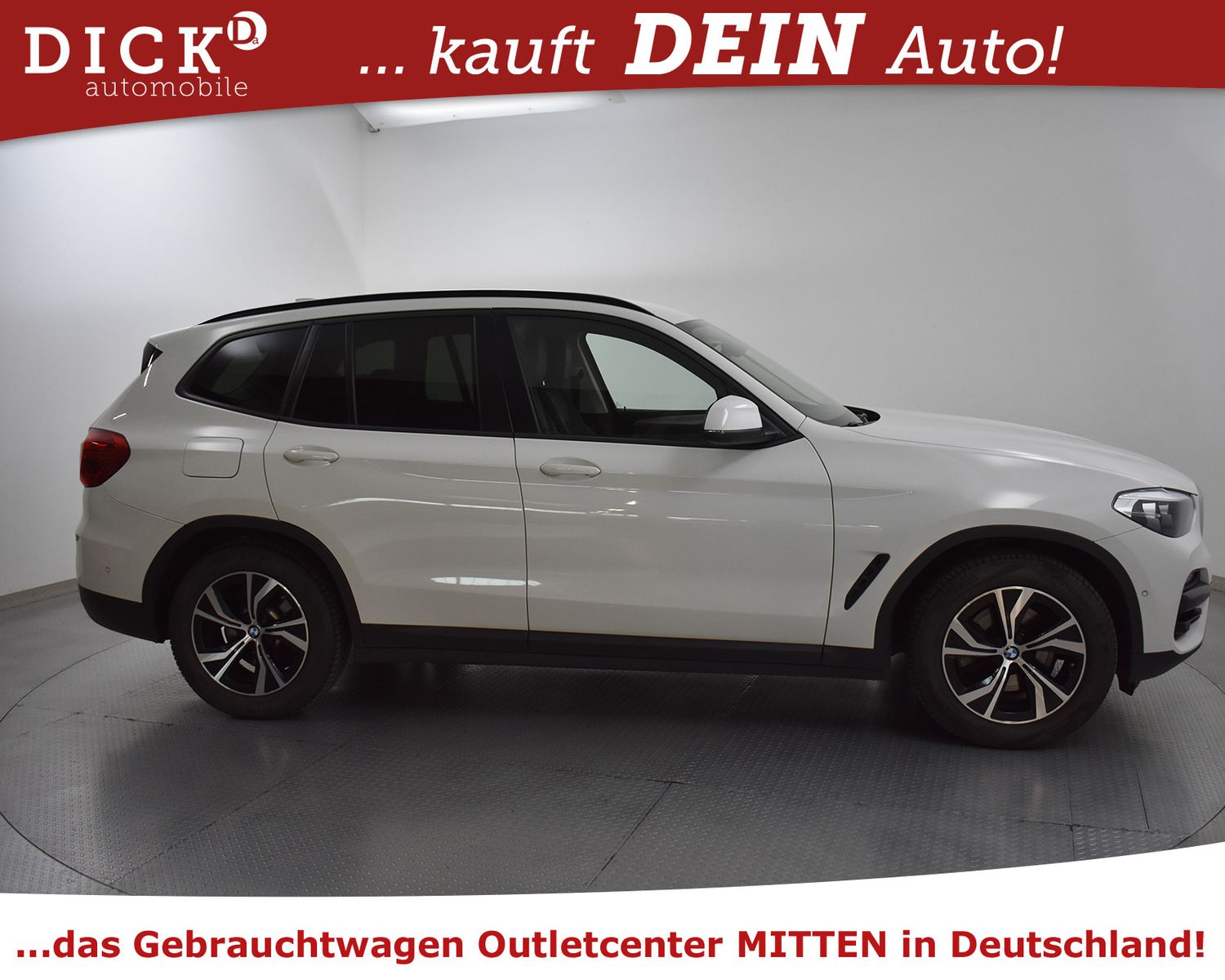 BMW X3 xDr 20d Aut Advan NAV+LED+AHK+ACC+LEDER+SHZ+M - Image 2