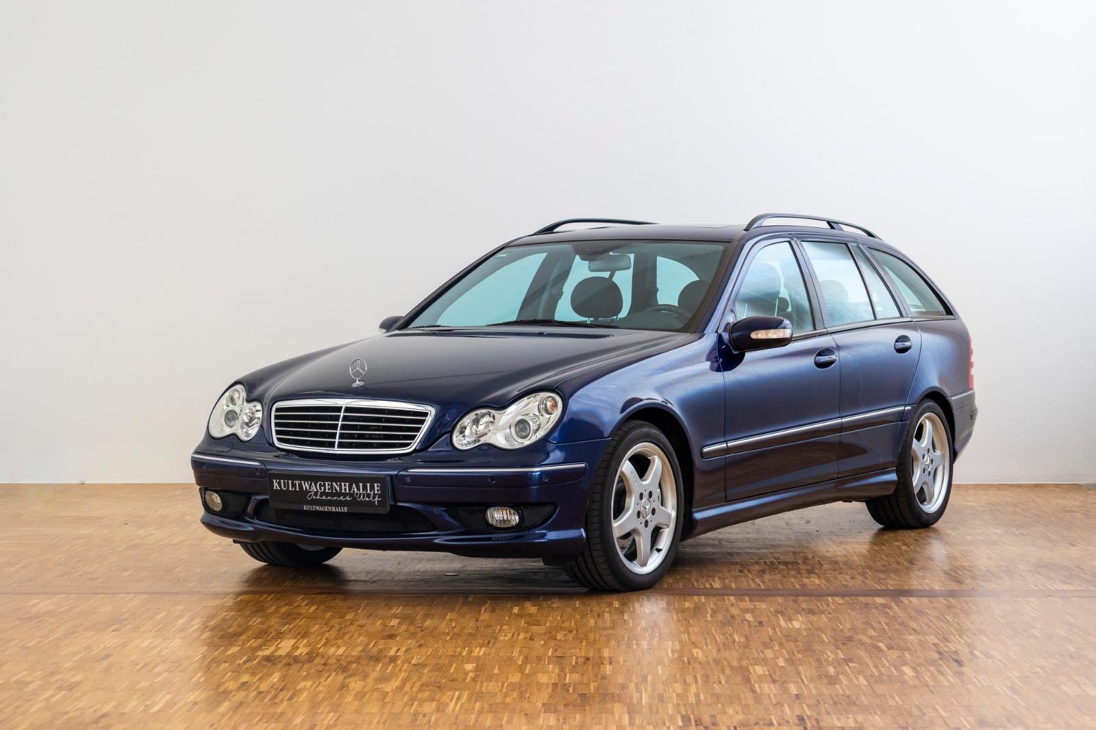 Mercedes-Benz C 32 AMG T  *Designo*Mysticblau*Leder*116tkm*