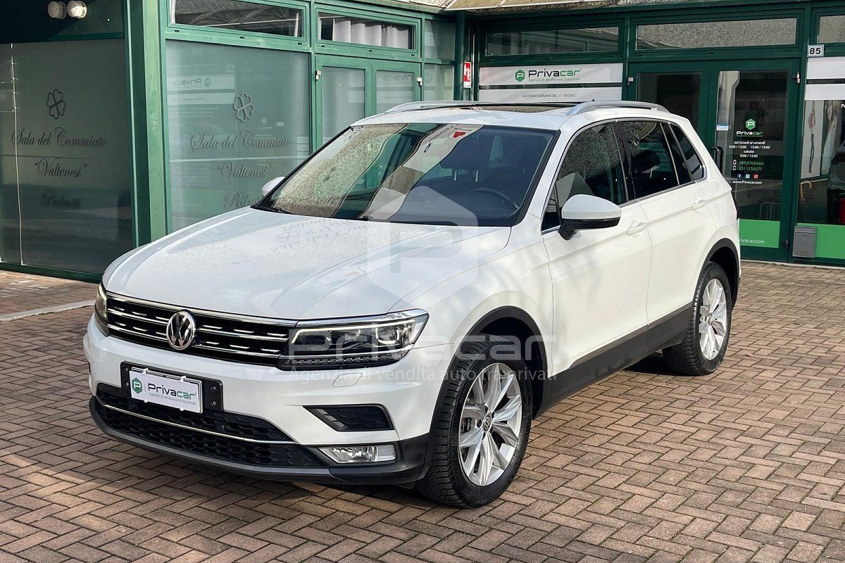 VW VOLKSWAGEN Tiguan 2.0 TDI 190 CV SCR DSG 4MOTION
