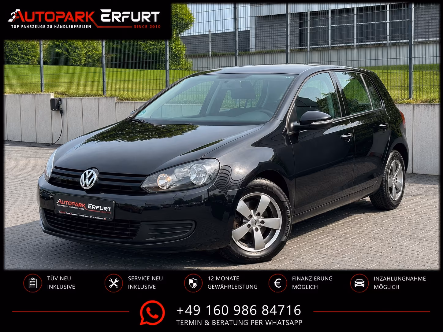 Volkswagen Golf VI Trendline*Klima*StzH*PDC*TÜV+SERV*GARANT