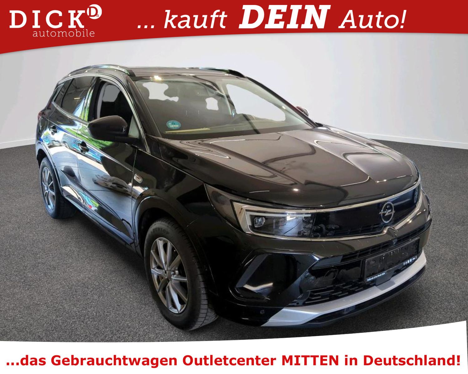Fahrzeugabbildung Opel Grandland (X) 1.5 AT8 Eleg LED/NAVI/LEDER/SHZ/8F