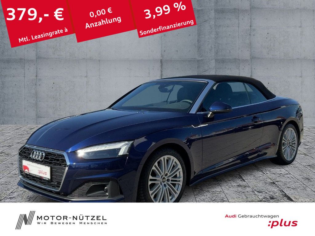 Audi A5 Cabriolet 35 TFSI S-TR MATRIX+PDC+ACC+AHK+18"