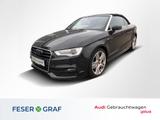 Audi A3 Cabriolet 2.0 TDI S-line DSG/B&O/Kopfhzg/Navi - Audi A3: Schwarz, Cabrio
