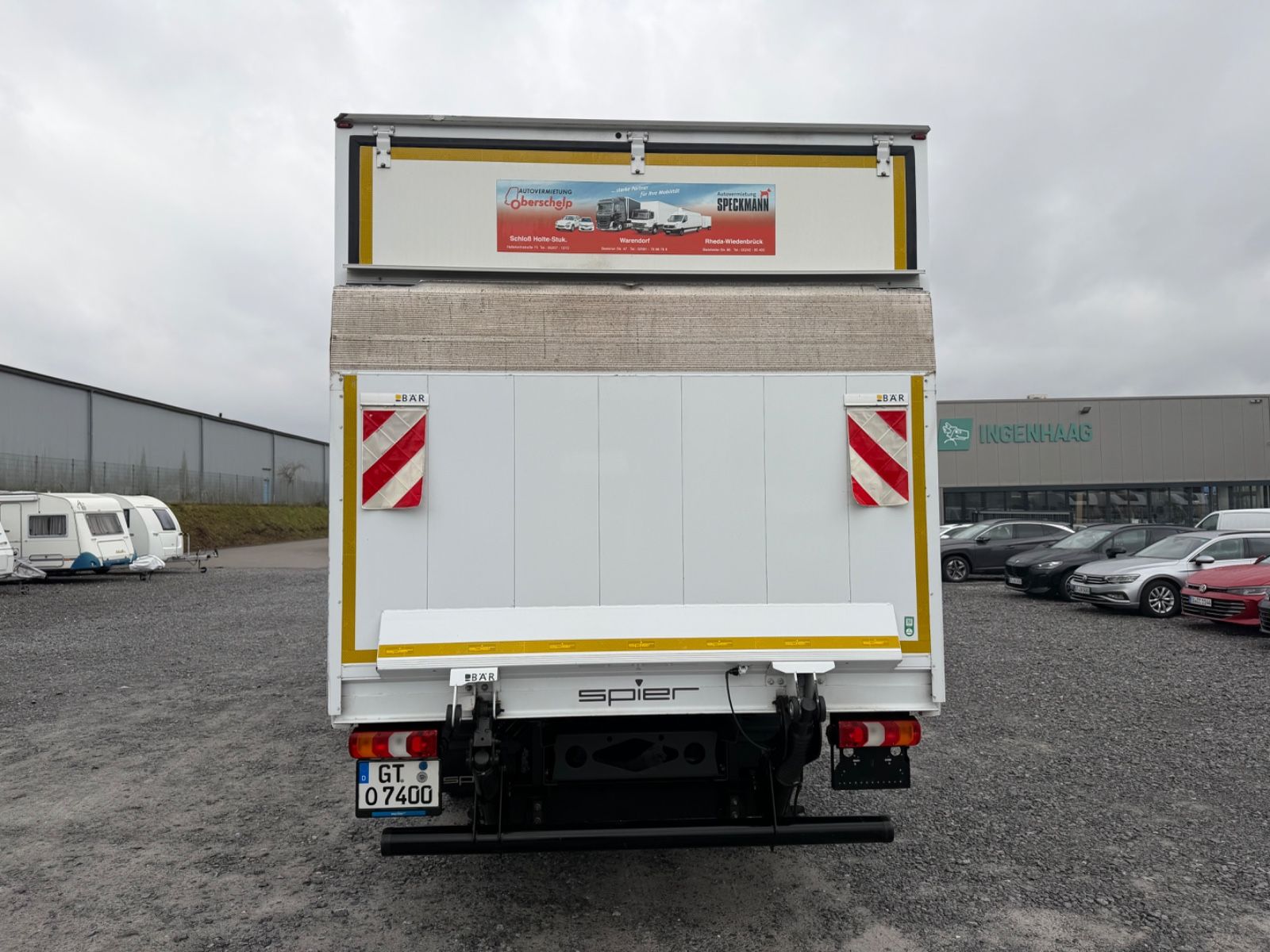 Fahrzeugabbildung Mercedes-Benz Atego 818 L Koffer LBW