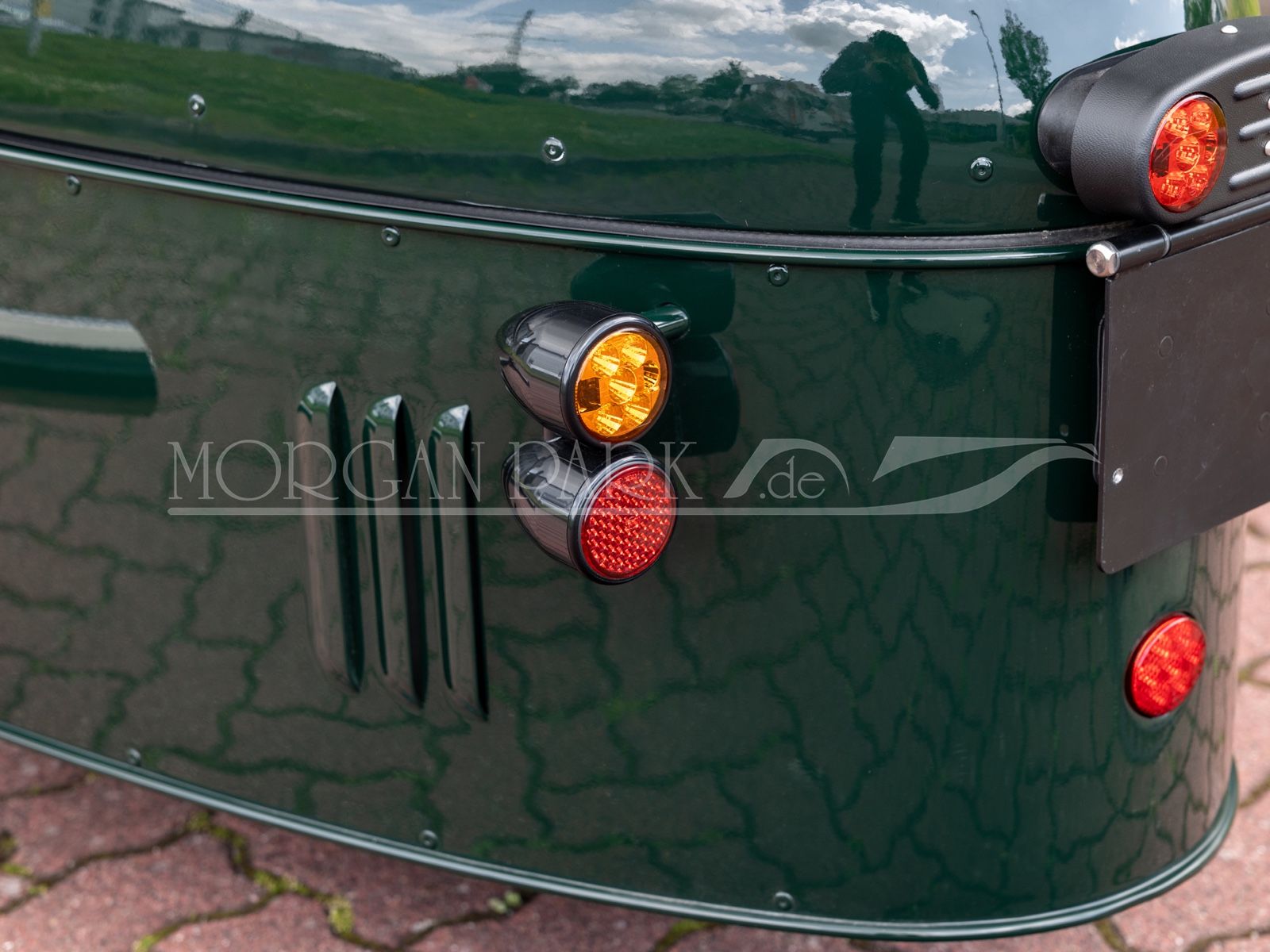 Fahrzeugabbildung Morgan 3 Wheeler *Sport Green / Honey / 110 Years*