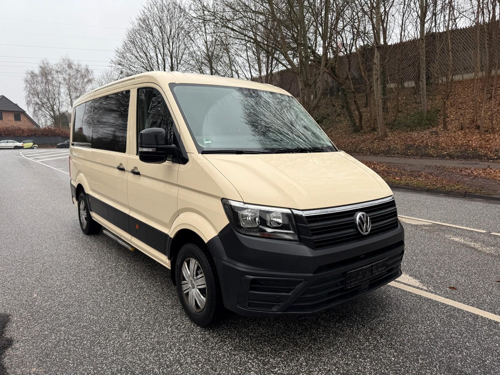 Volkswagen Crafter Lang-9 Sitze-Automatik DSG-Rollstuhl-Kam