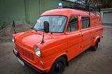 Ford Feuerwehr, kerngesund, H-Kennzeichen,  - Ford Transit Feuerwehr mit Benzin-Antrieb