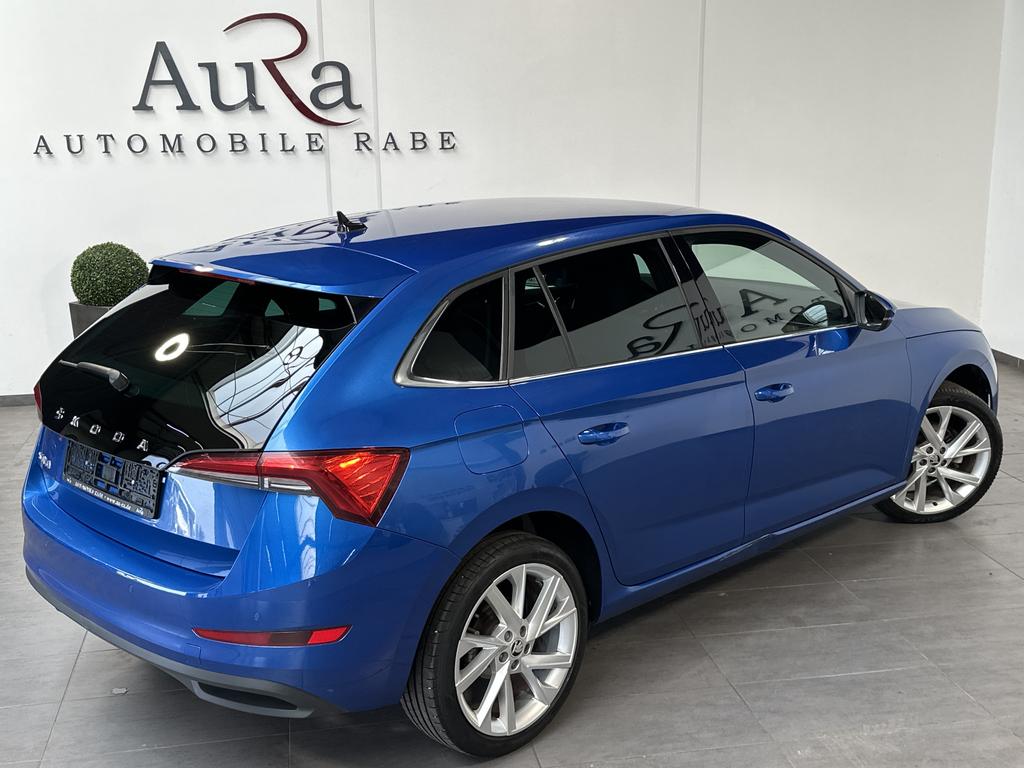 Skoda Scala 2023 г. Синий, пробег 46750 км