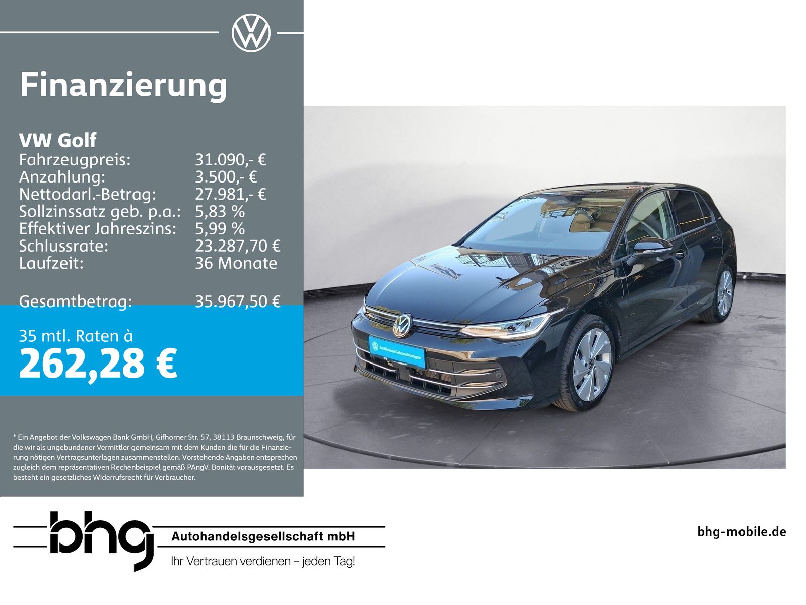 Volkswagen Golf - Bild 1