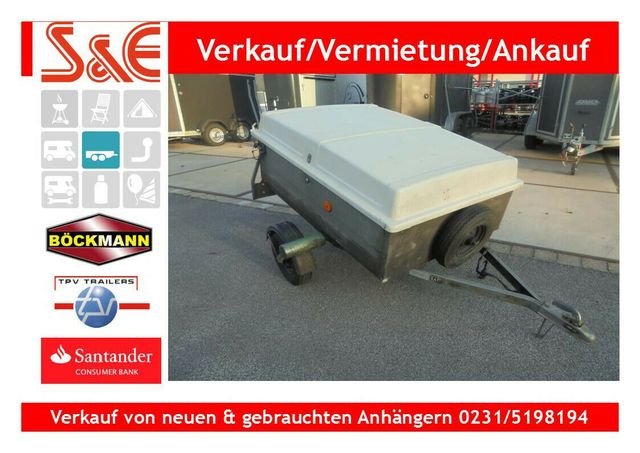 Westfalia Deckelanhänger mit Reserverad