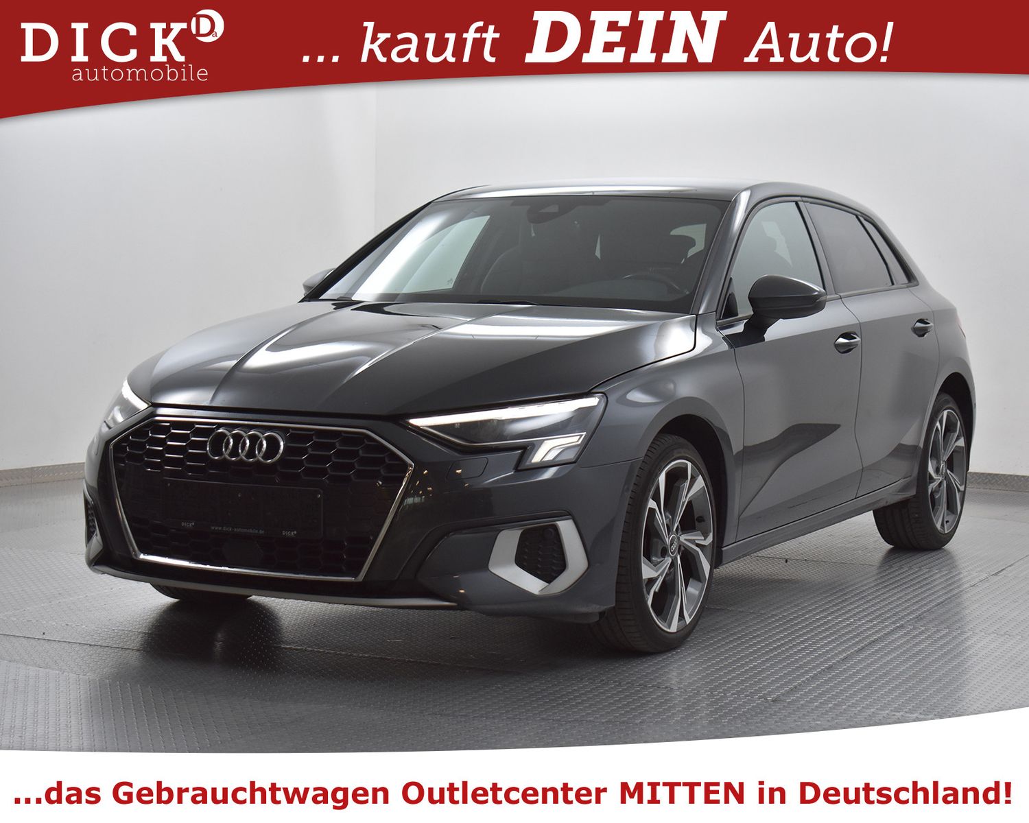 Fahrzeugabbildung Audi A3 SB Advanc 2X S LINE+ALCANT+SHZ+VIRTU+LED+18"