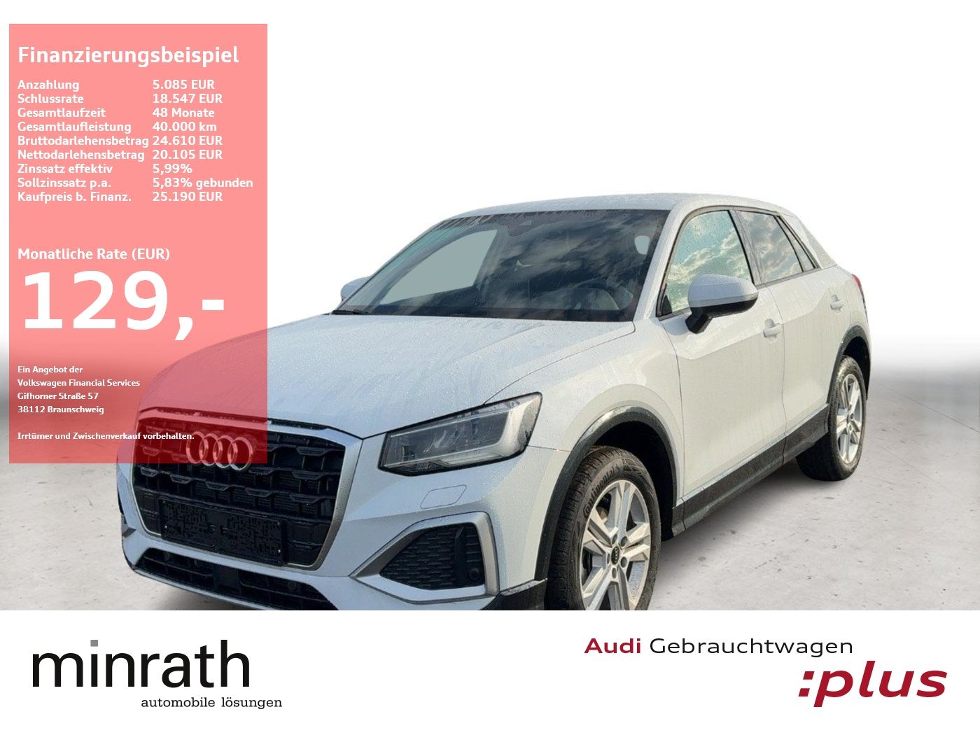 Audi Q2 35 TFSI advanced APP+AHK+VIRT+LED+PDC+KAMERA