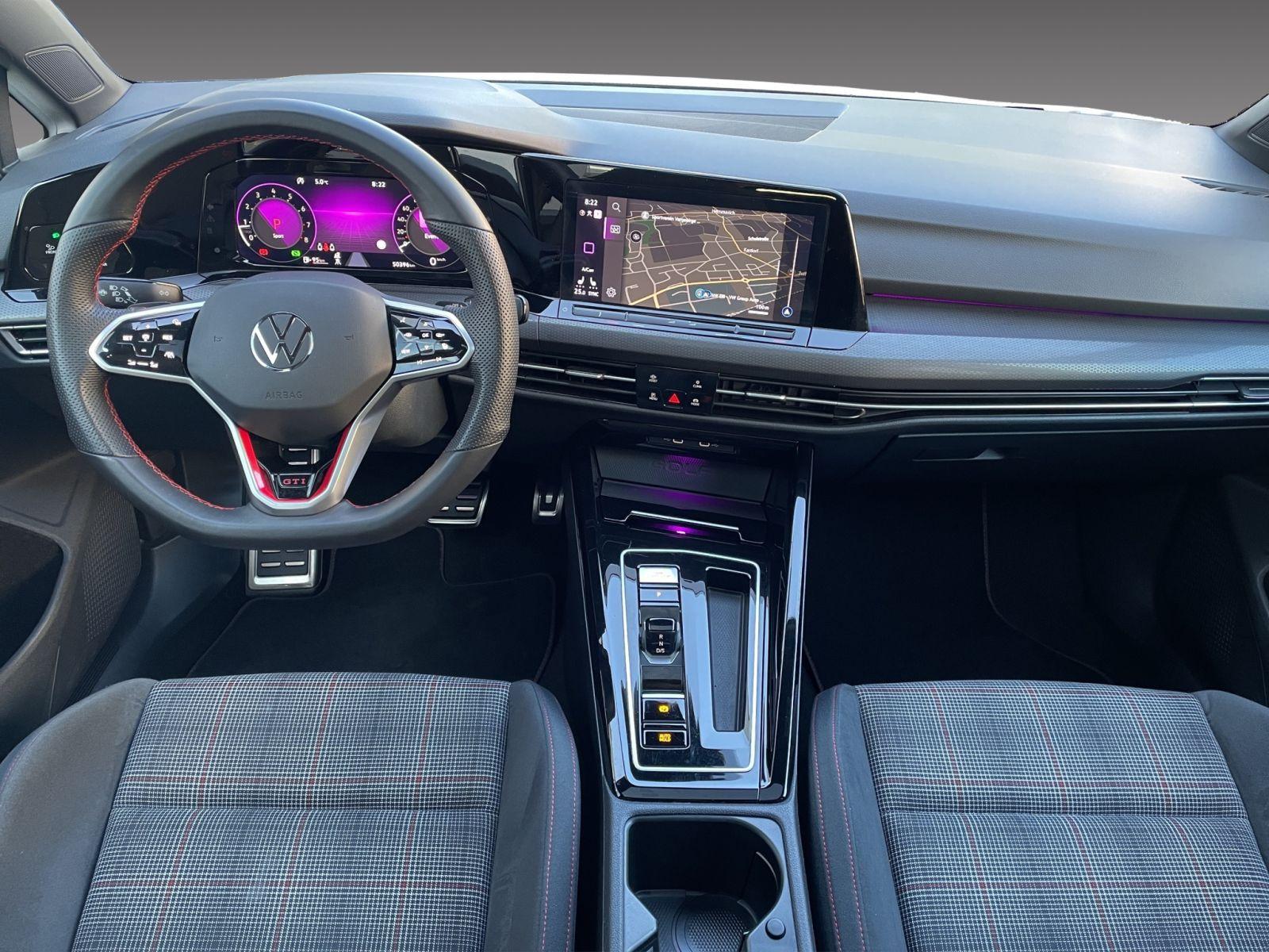 Volkswagen Golf VIII GTI 2.0 TSI 7-Gang DSG Panoramadach, миниатюра 9
