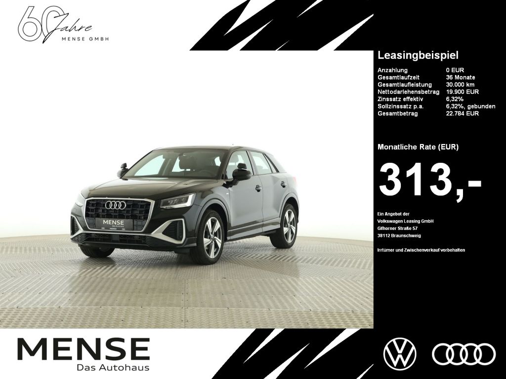 Abbildung Leasingangebot Audi Q2 30 TDI S line CarPlay|ACC|LED