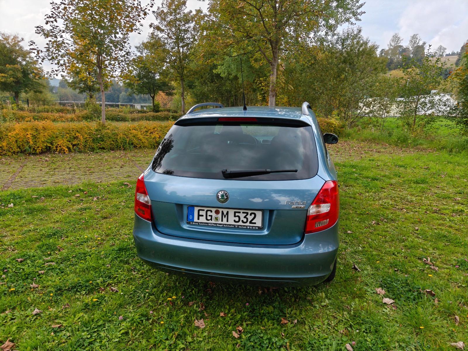Skoda Fabia 2008 — engine 1.390 cm³, 86 HP (63kW)