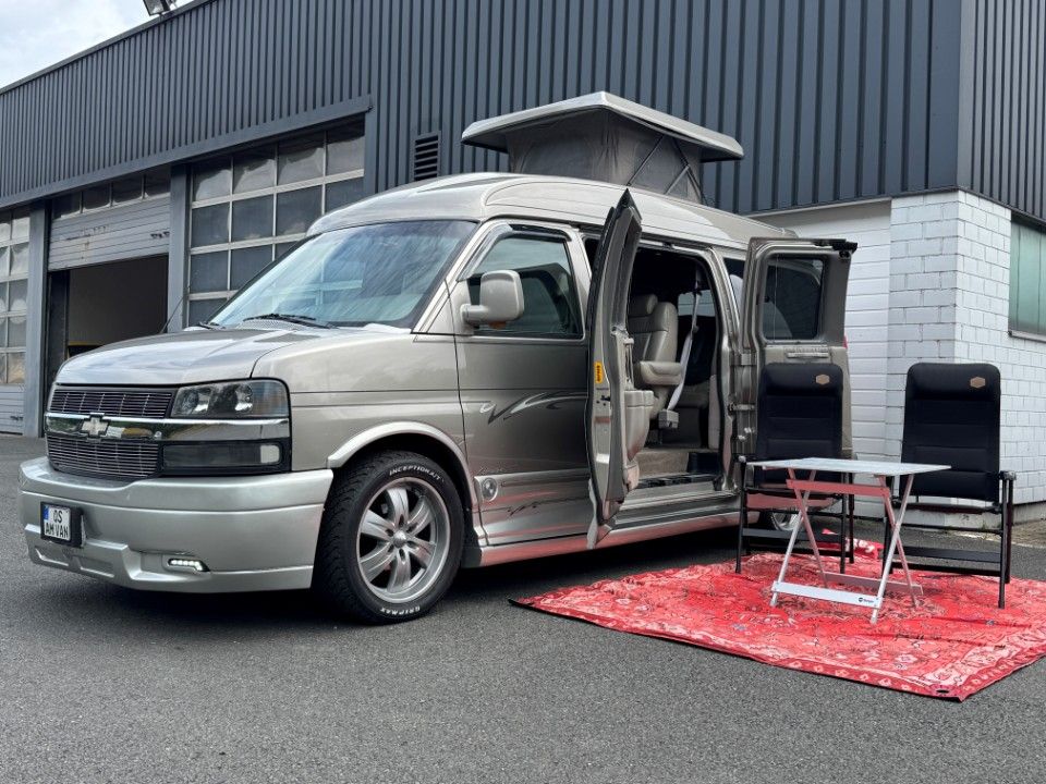 Fahrzeugabbildung Chevrolet Express Chevy Van Expl. V8 Camper Aufstelldach