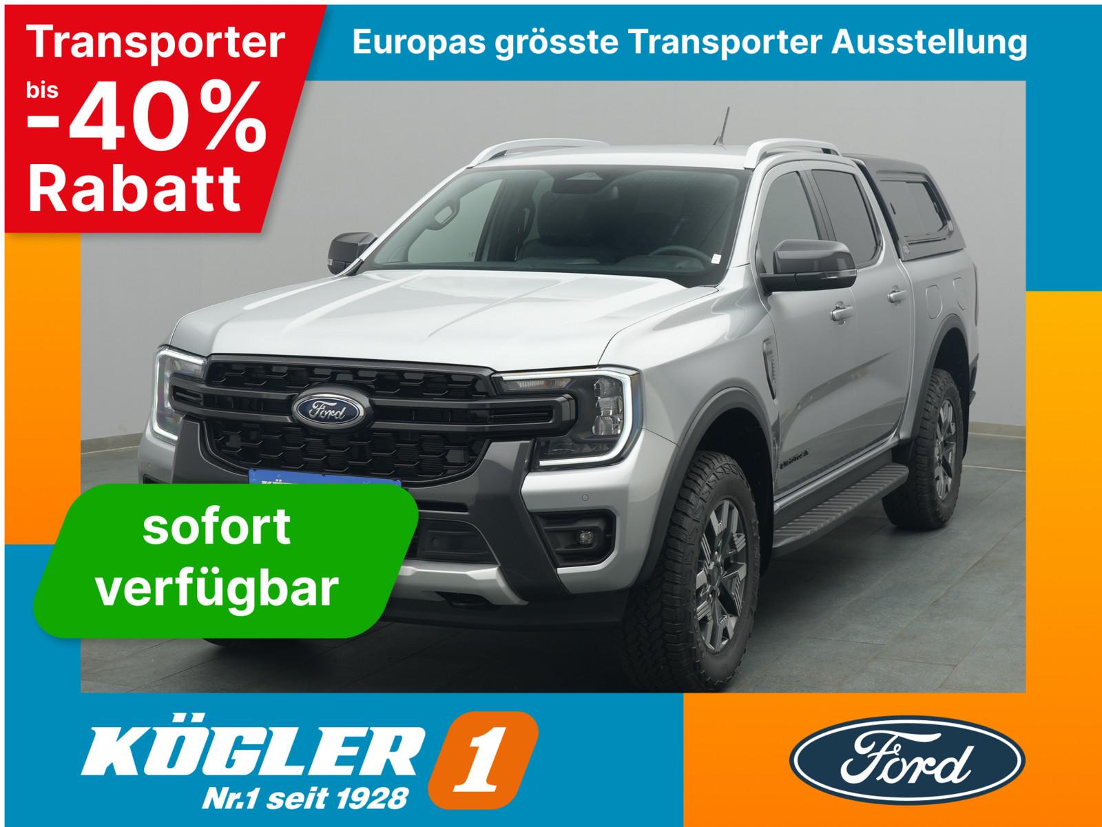 Ford Ranger Doka Wildtrak 281PS PHEV/Hardtop -7%*