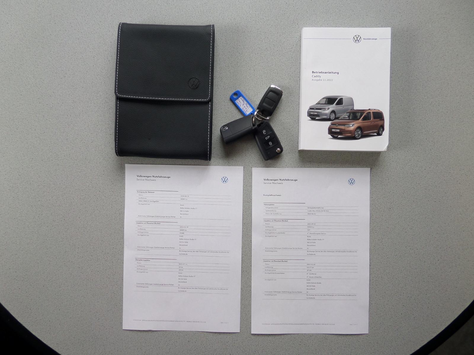 Volkswagen Caddy Life Maxi 7-Sitz+Standh+Navi+Cam+ACC+AHK, миниатюра 10