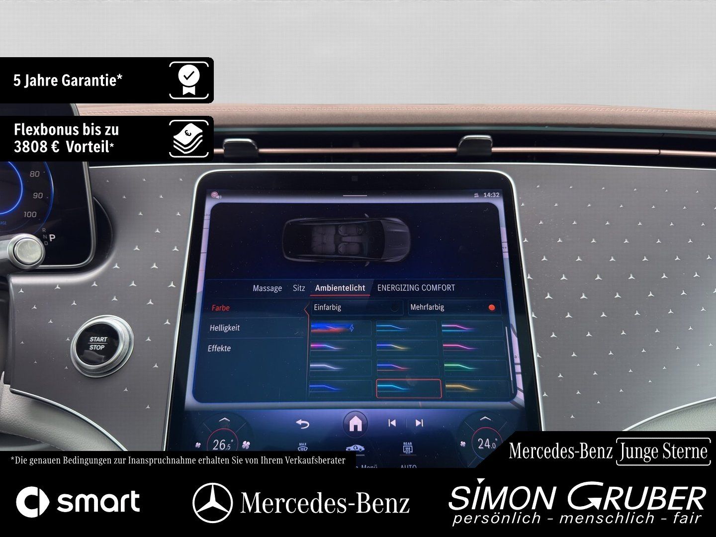 Fahrzeugabbildung Mercedes-Benz EQS 450 4M SUV AMG Pano FOND Burme HUD DigiL AHK