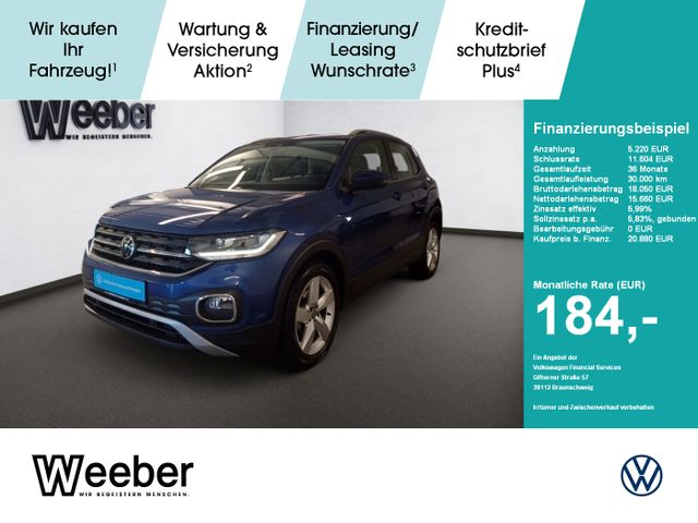 Volkswagen T-Cross 1.0 TSI Style LED PDC LM Klima