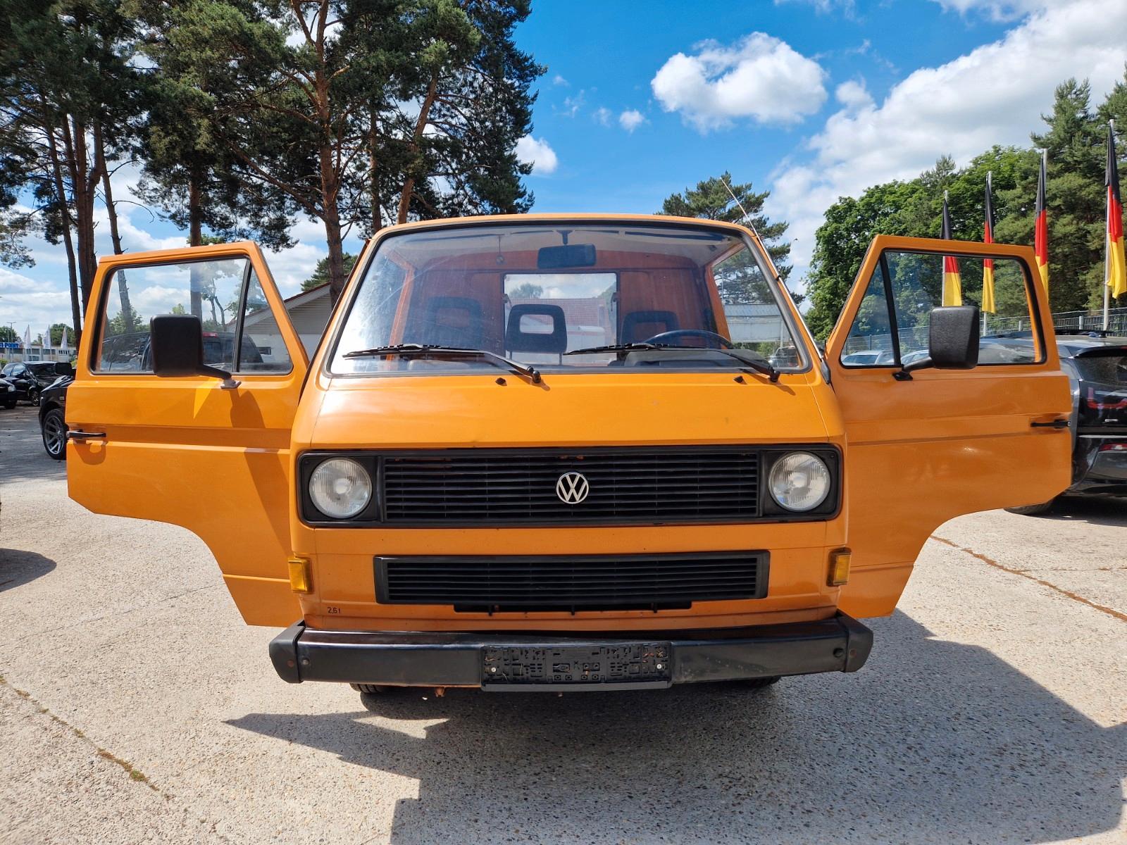 Volkswagen T3 1.6D PRiTSCHE H-ZULASSUNG TÜV NEU 05/2028