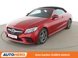 Mercedes-Benz C 180 AMG Line Aut.*NAVI*CAM*LED*PDC*SHZ*AHK* - : Rot, Cabrio